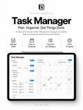 Task Manager - Notion Template