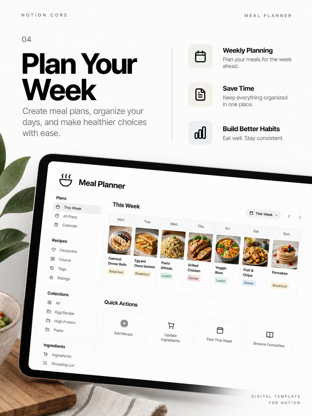 Meal Planner - Notion Template