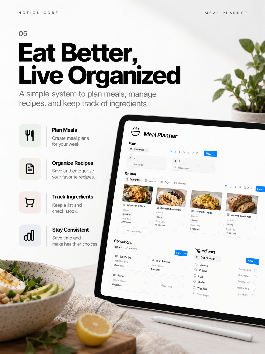 Meal Planner - Notion Template