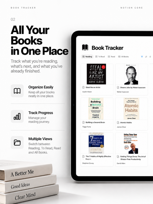 Book Tracker - Notion Template