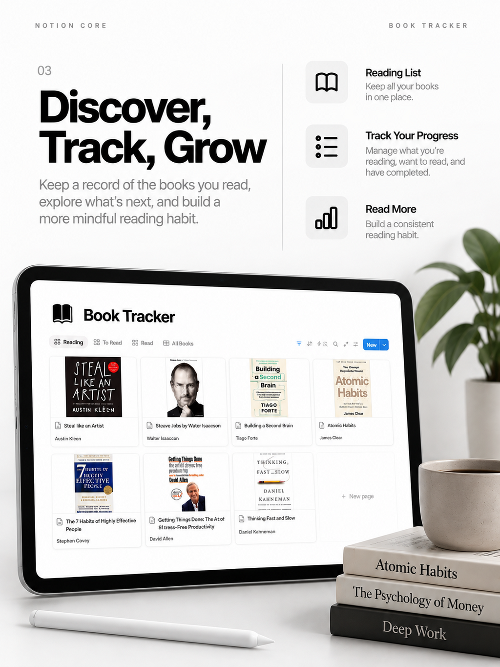 Book Tracker - Notion Template