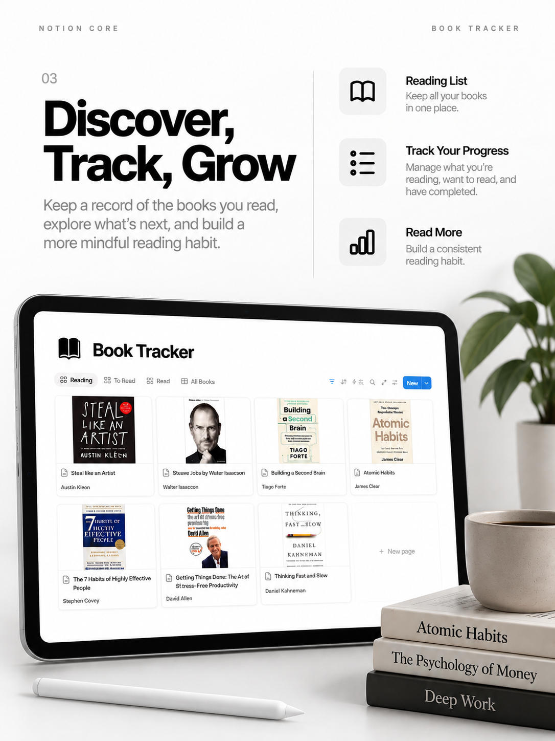Book Tracker - Notion Template