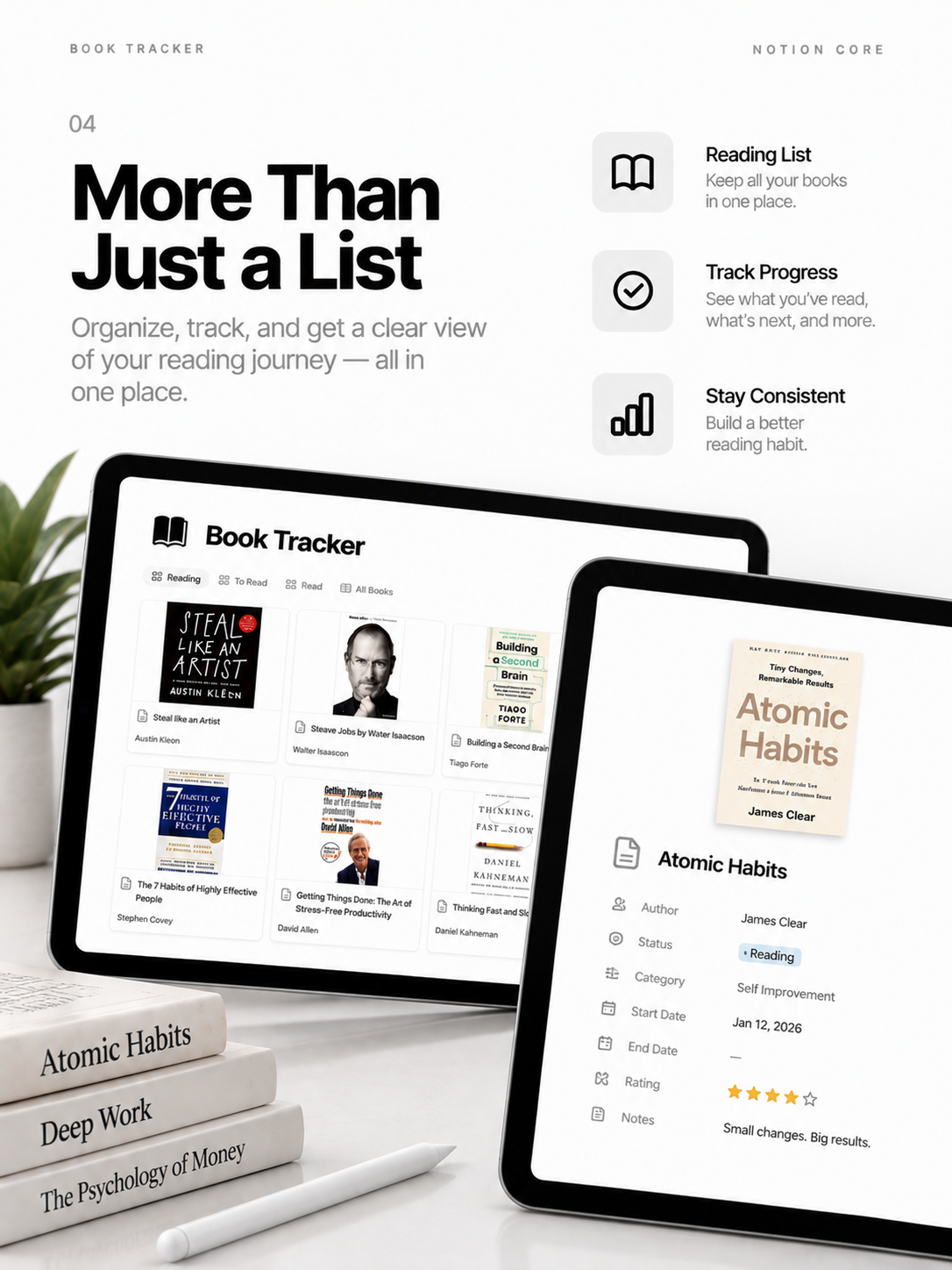 Book Tracker - Notion Template