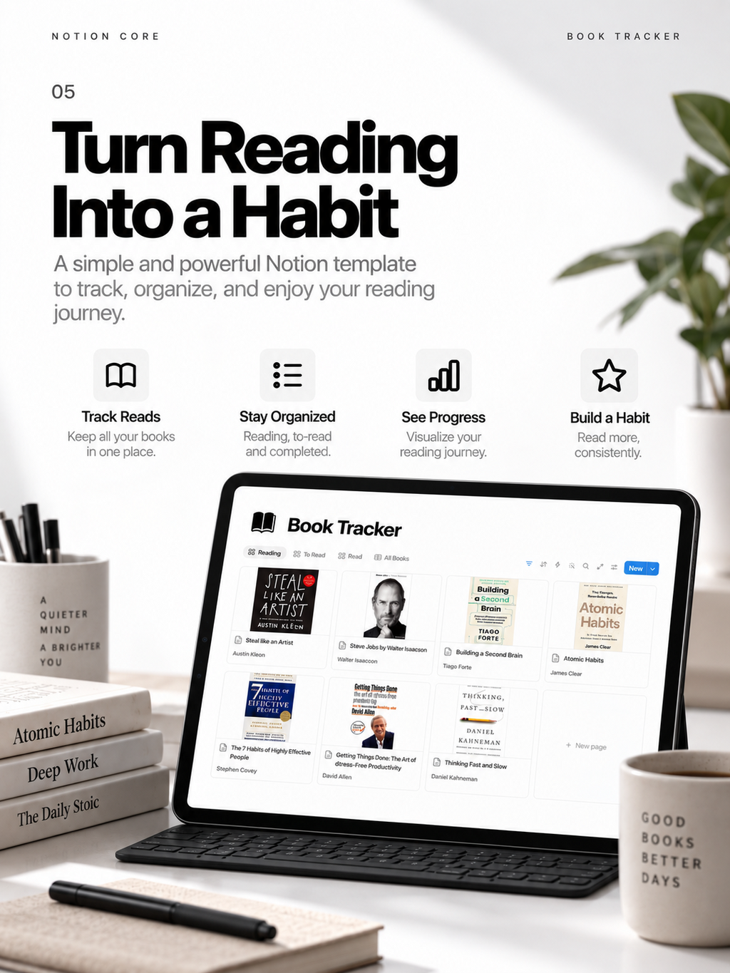 Book Tracker - Notion Template